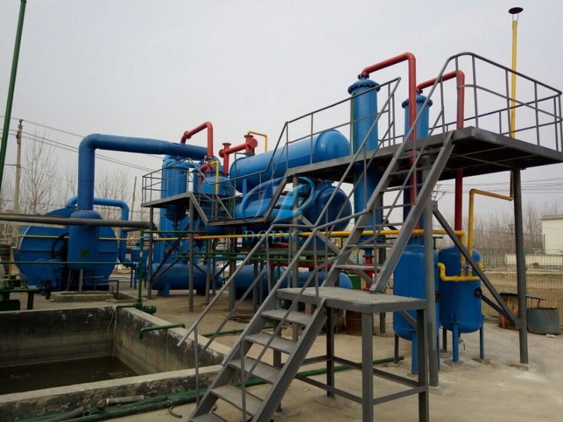 废旧塑料炼油设备