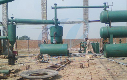 废塑料回收炼油设备