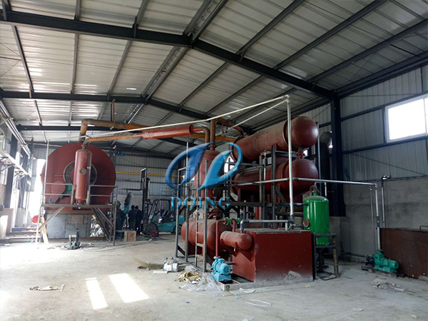 辽宁铁岭废旧轮胎炼油设备