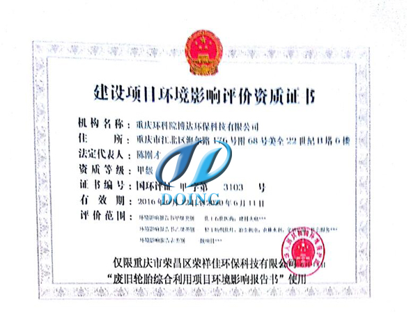 重庆客户通过环评