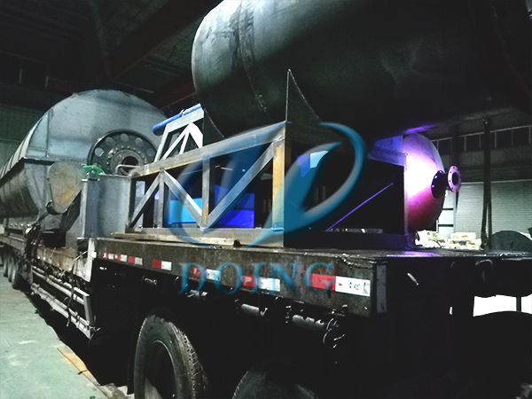 河南鹤壁废轮胎炼油设备