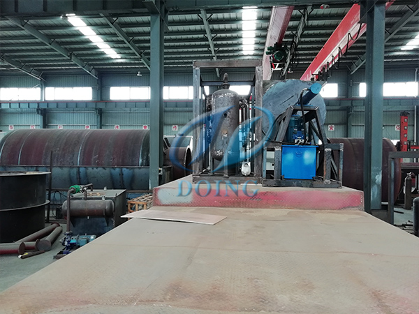 云南文山废轮胎炼油设备