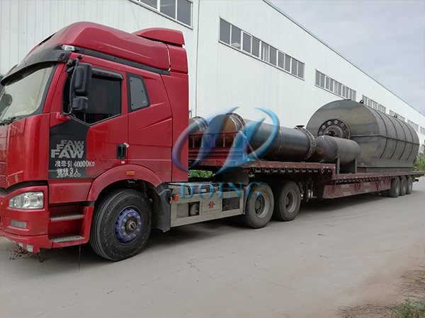 云南文山废轮胎炼油设备