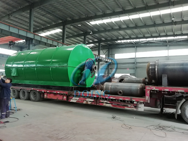 江苏盐城废轮胎炼油设备