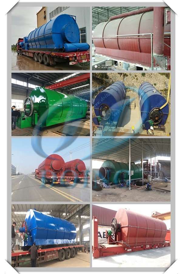 废旧轮胎烧炼轮胎油废水废气处理