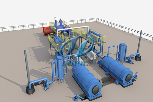 废轮胎炼油设备