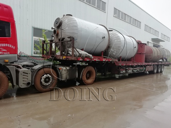 提炼轮胎油设备