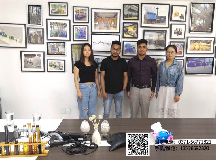 孟加拉客户来东盈考察