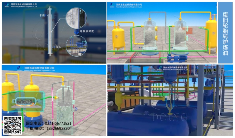 废轮胎炼油设备