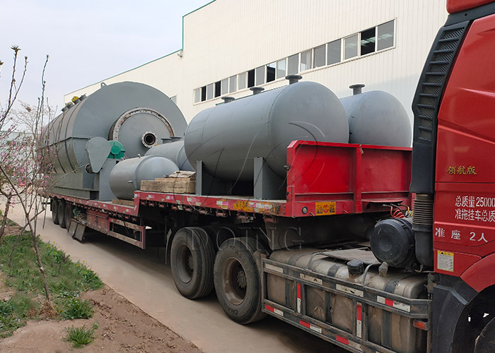 废轮胎炼油设备