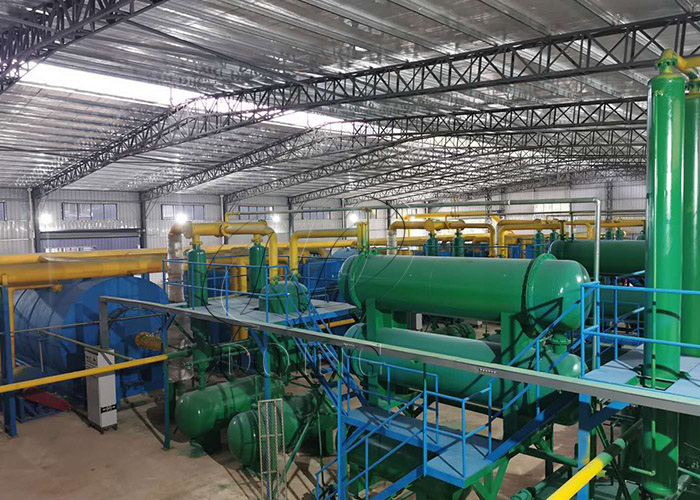 废轮胎炼油设备