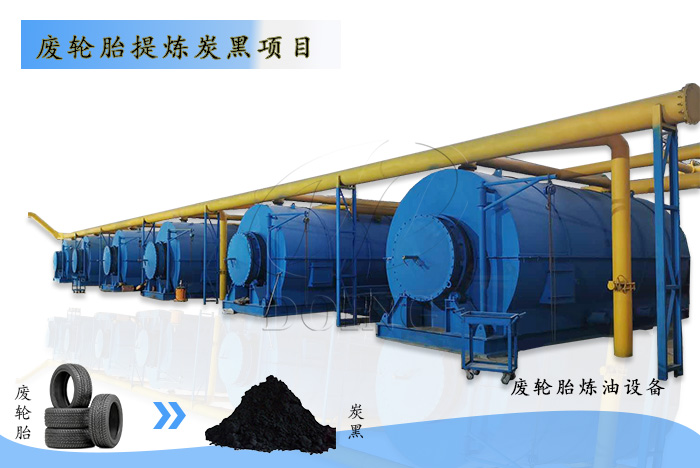 废轮胎炼油设备