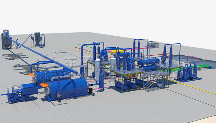 废旧轮胎热裂解炉