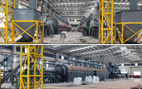 重庆老客户购买的50T/D全连续炼油设备基本安装就绪，准备投产运行！