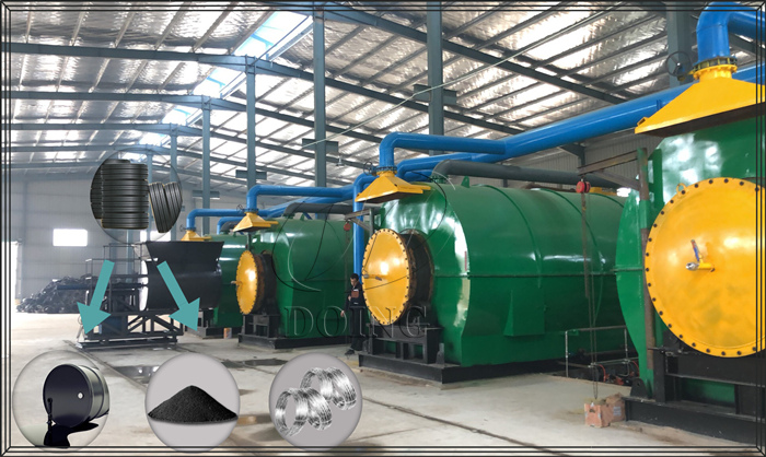 废轮胎炼油设备