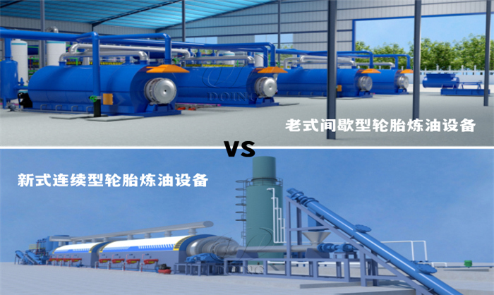 废轮胎炼油设备