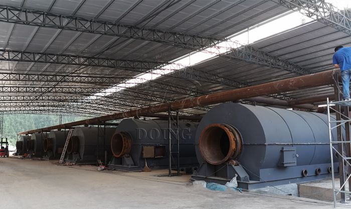 废铝塑炼油设备