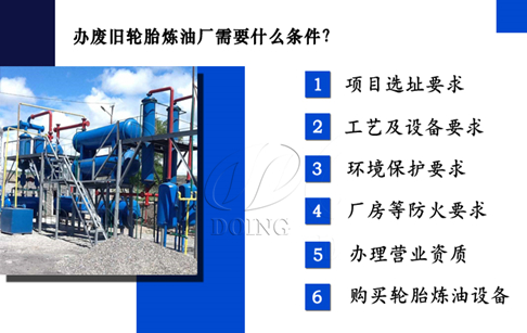 开一个轮胎炼油厂需要什么？