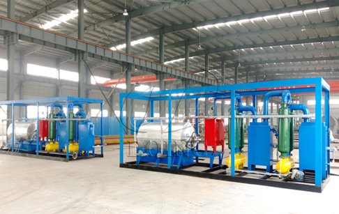 废旧轮胎炼油最小型的设备多少钱？