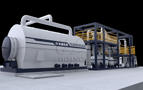 环保轮胎炼油炉多少钱一套？