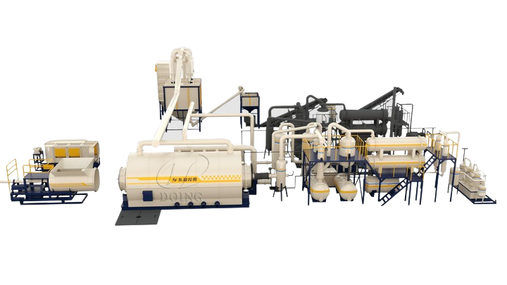 间歇式废轮胎炼油设备.png 废轮胎炼油设备