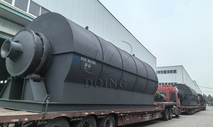 废旧塑料炼油成套设备