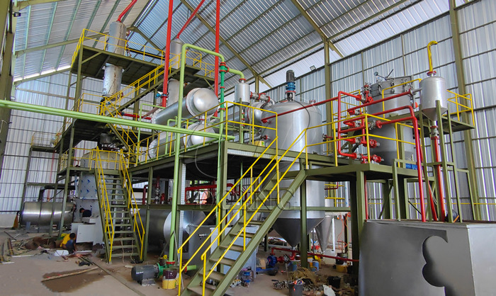 废机油炼制柴油设备