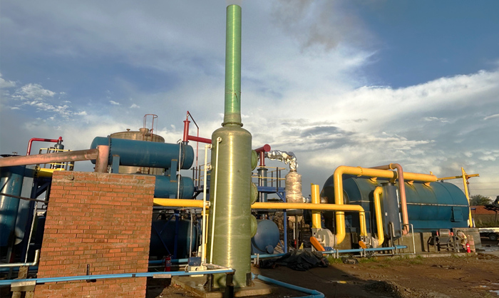 废旧轮胎炼油机器