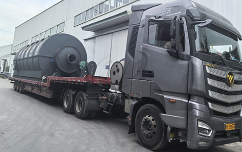 东盈医疗垃圾热解处理设备及废油蒸馏设备发往埃及！