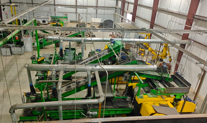 预处理结构工段