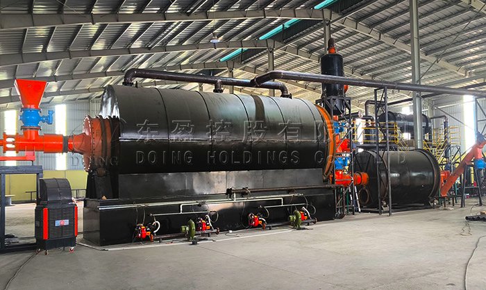 废塑料裂解制油装置