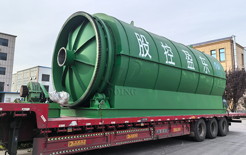 三套15吨半连续式轮胎提炼油设备发往巴西！