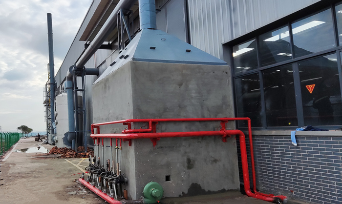 轮胎裂解尾气燃烧室