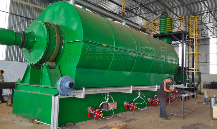 废旧轮胎热解设备