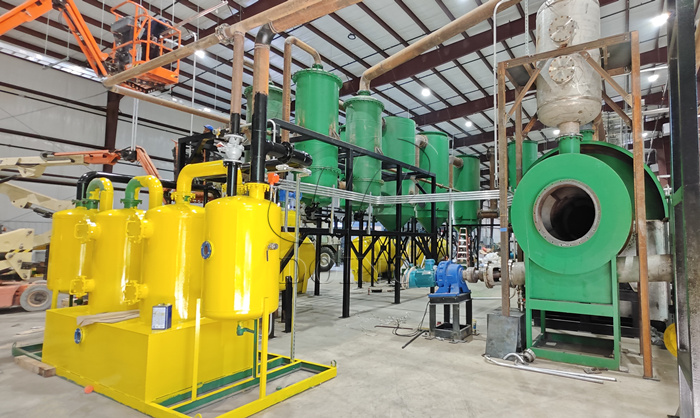 轮胎炼油废气处理设备