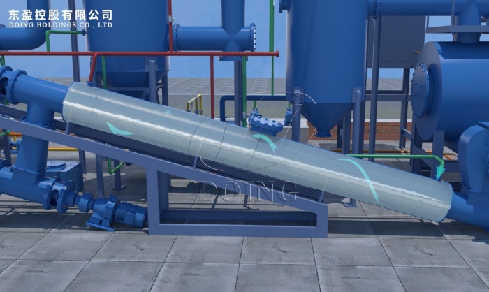 轮胎炼油设备排渣设备