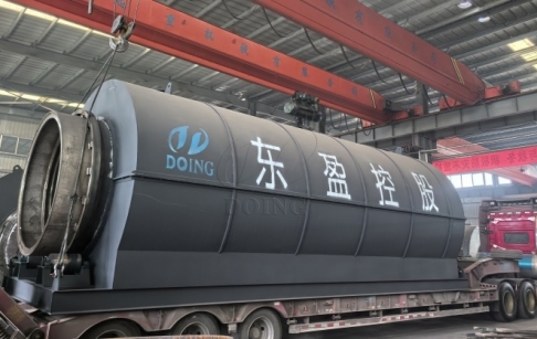 启程！1台15吨的催化剂滤饼热裂解炼油设备发往湖北