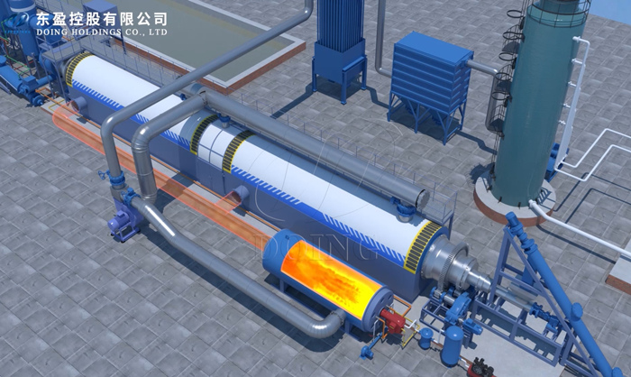 废塑料热裂解设备