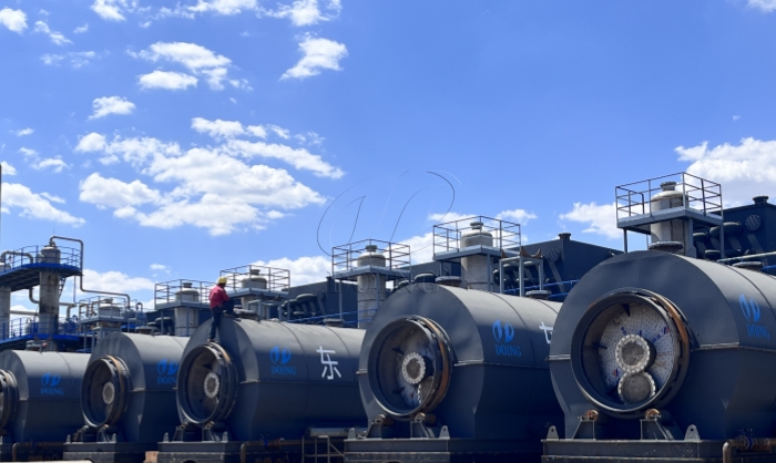 退役风机叶片热解炼油设备