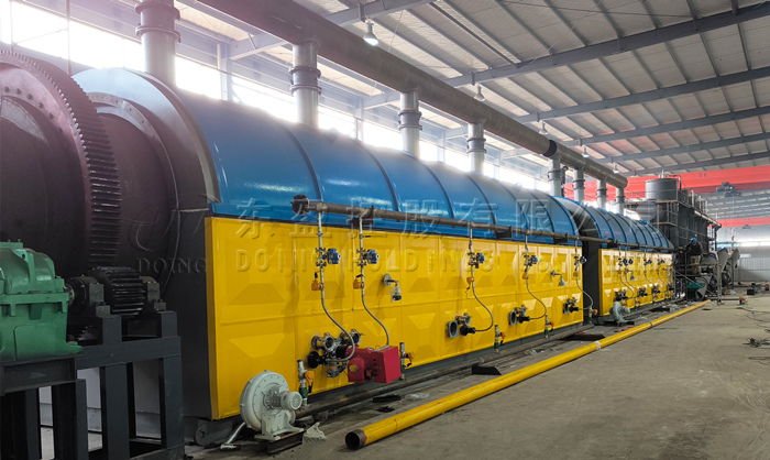 工业连续化油基岩屑热解处理设备