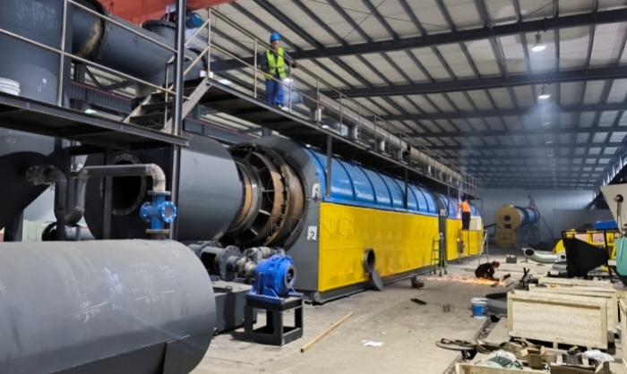 河南东盈连续式油泥炼油设备