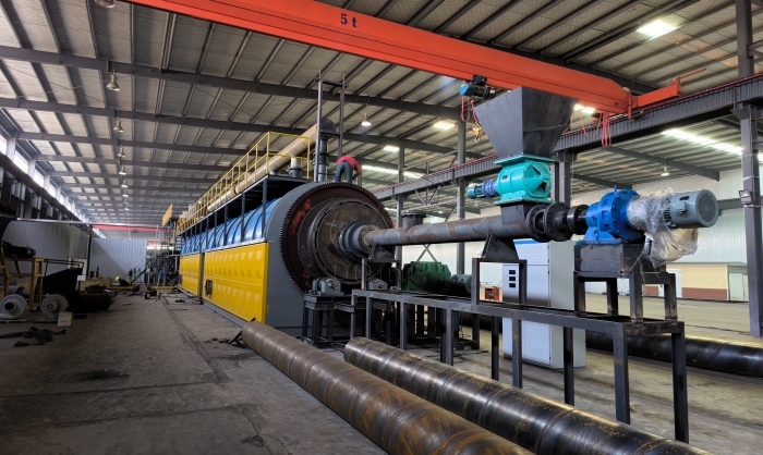 连续式油泥炼油设备