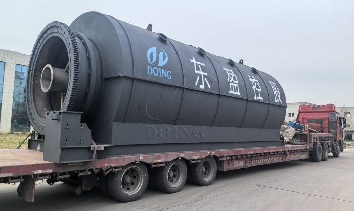 焦油渣热解设备发货