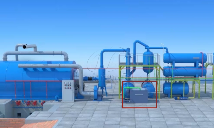 轮胎炼油设备产线