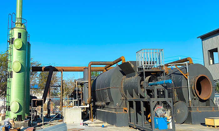 废旧塑料地膜炼油设备