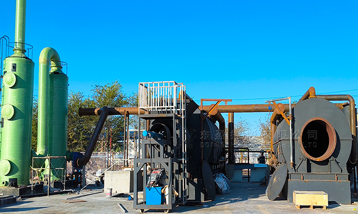 农田塑料地膜裂解设备