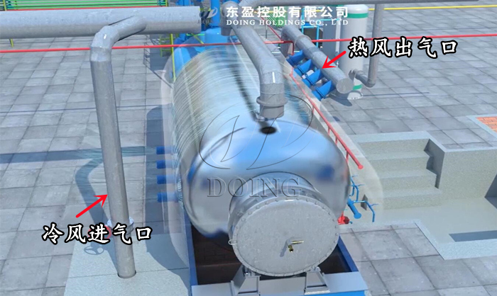 间歇式炼油设备l冷风系统