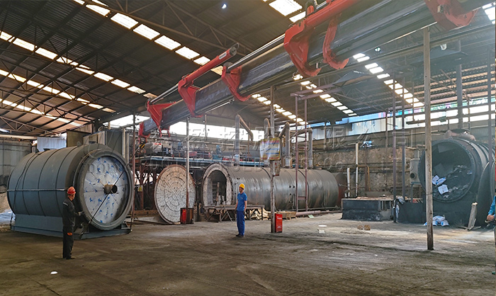 油泥炼油厂