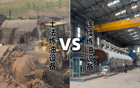 废轮胎土法炼油设备和新型连续炼油设备有什么区别？
