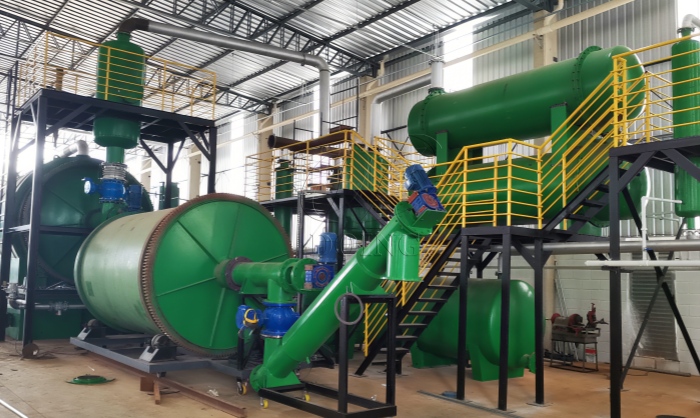 废塑料提炼油设备